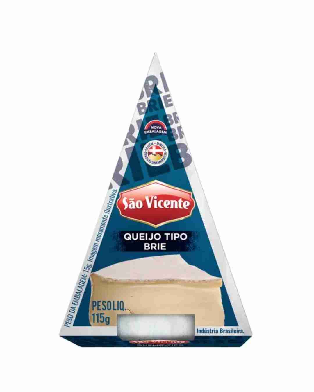 Queijo Brie Cunha São Vicente 115g